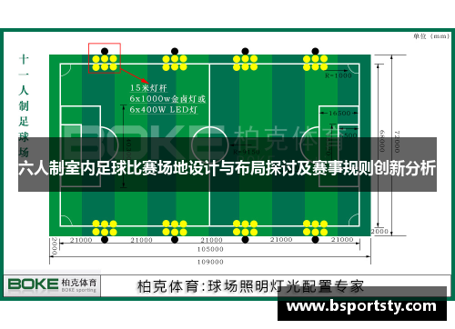六人制室内足球比赛场地设计与布局探讨及赛事规则创新分析